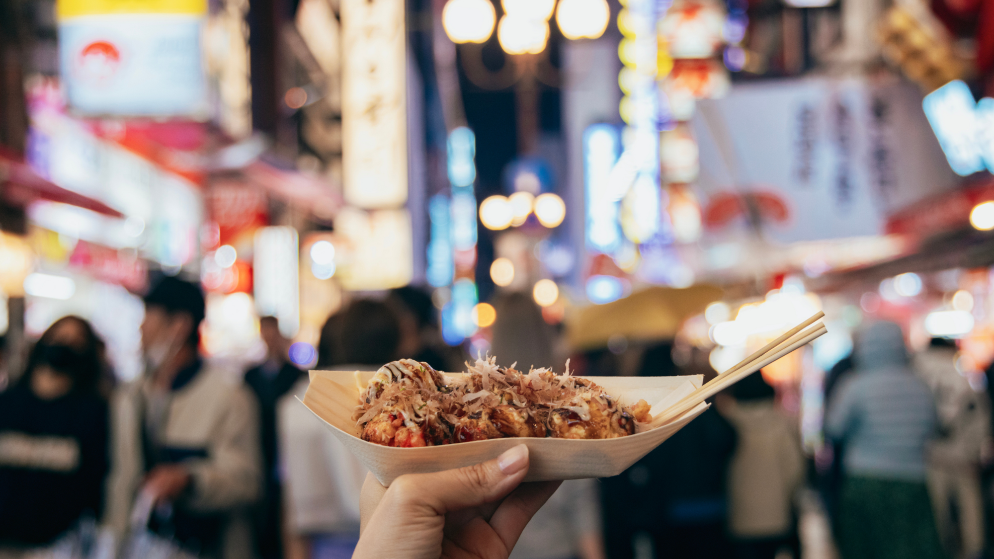 Osaka street food