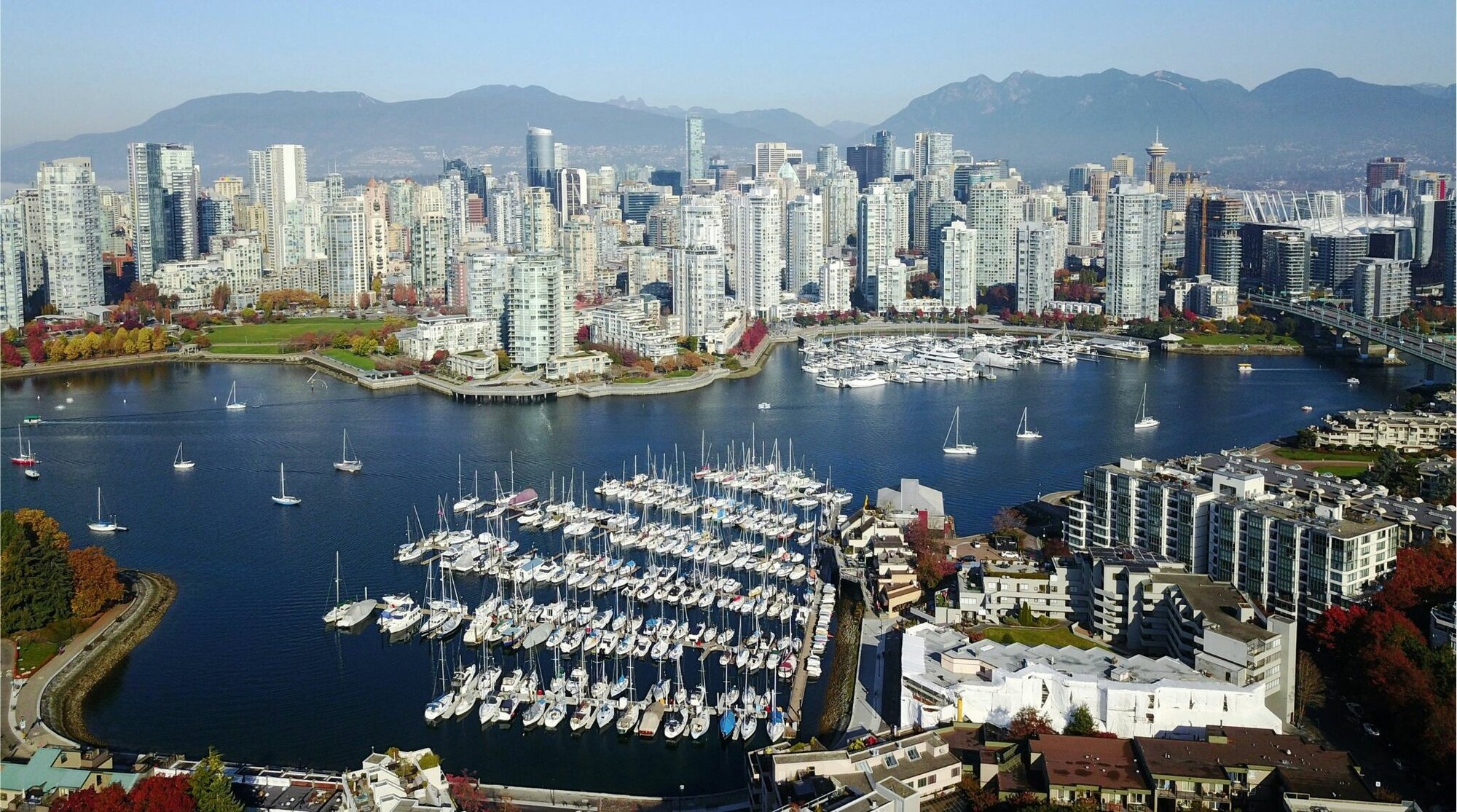 Lago em Vancouver, Canadá