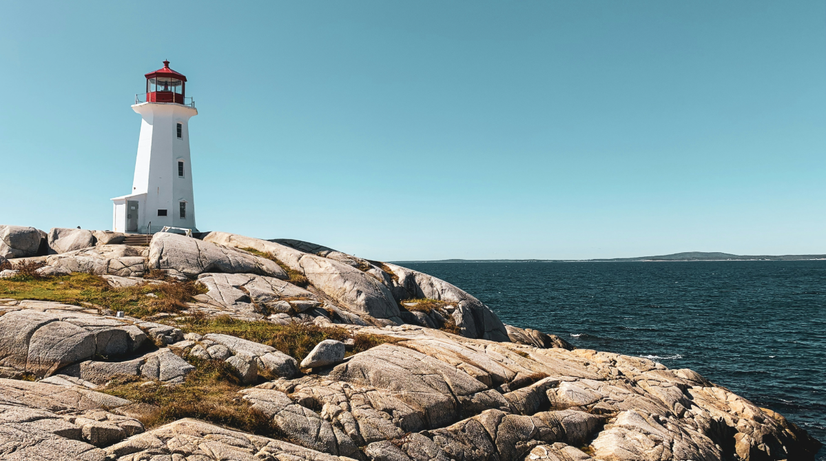 Lighthouse in Nova Scotia, Canada