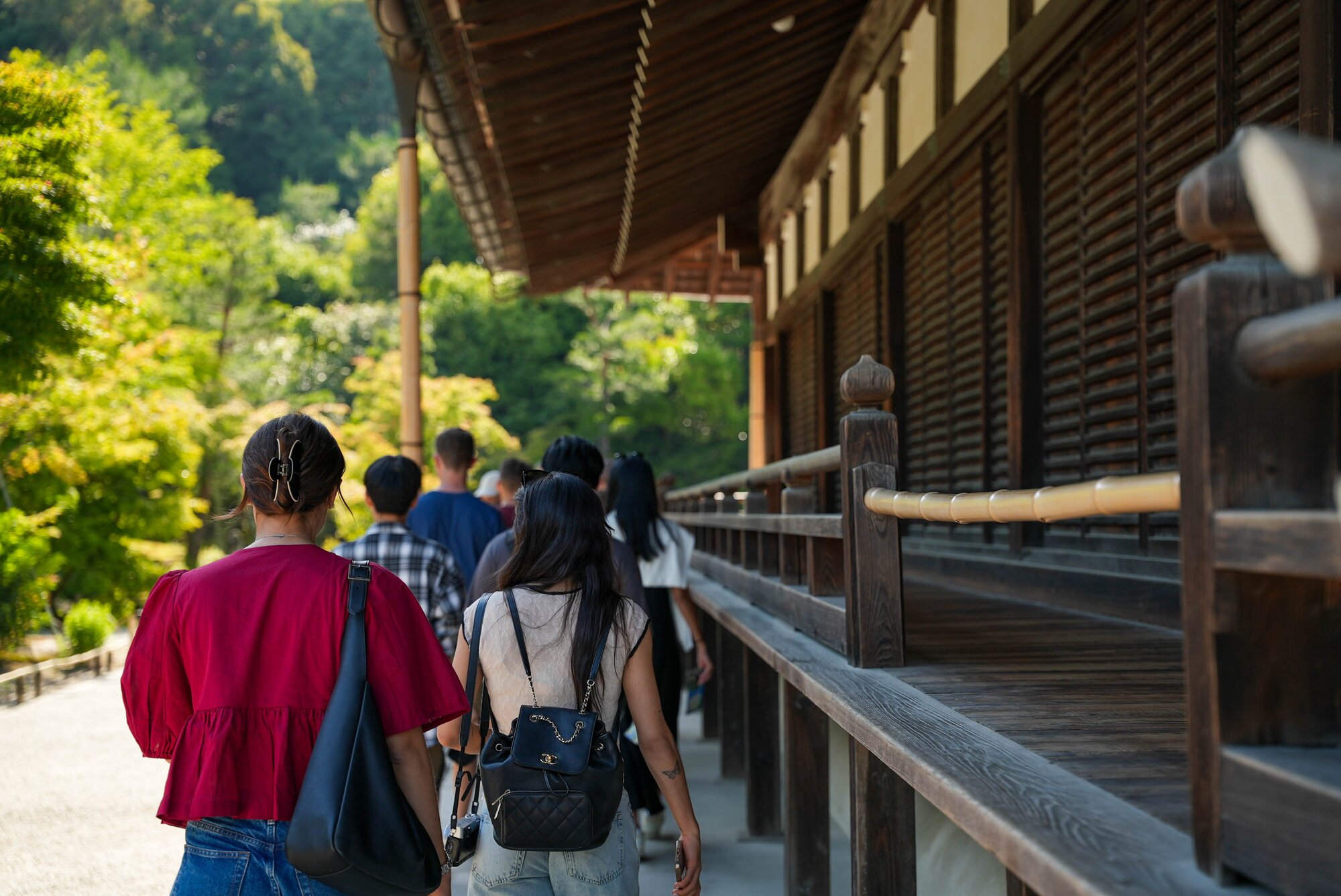 People walking in Japan