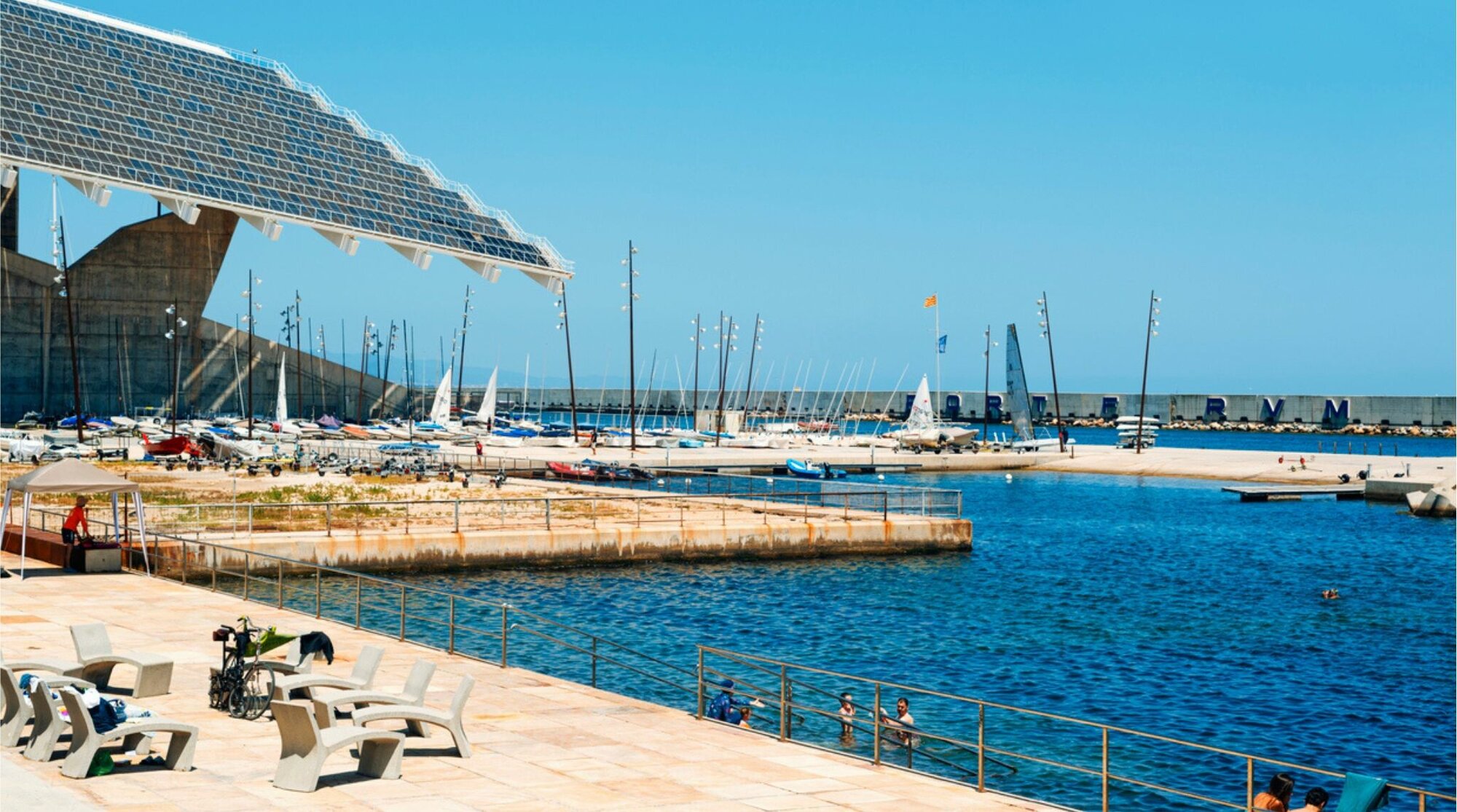 Parc del Fòrum, local onde ocorre o Primavera Sound Barcelona