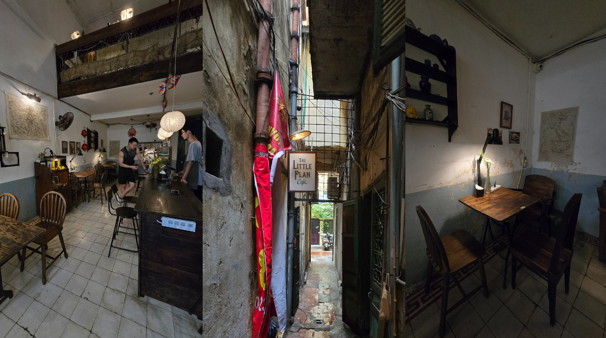 The Little Plan café (Kế Hoạch Nhỏ café) in Hanoi
