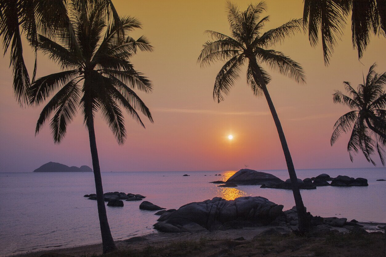 Insel im Mai in Thailand