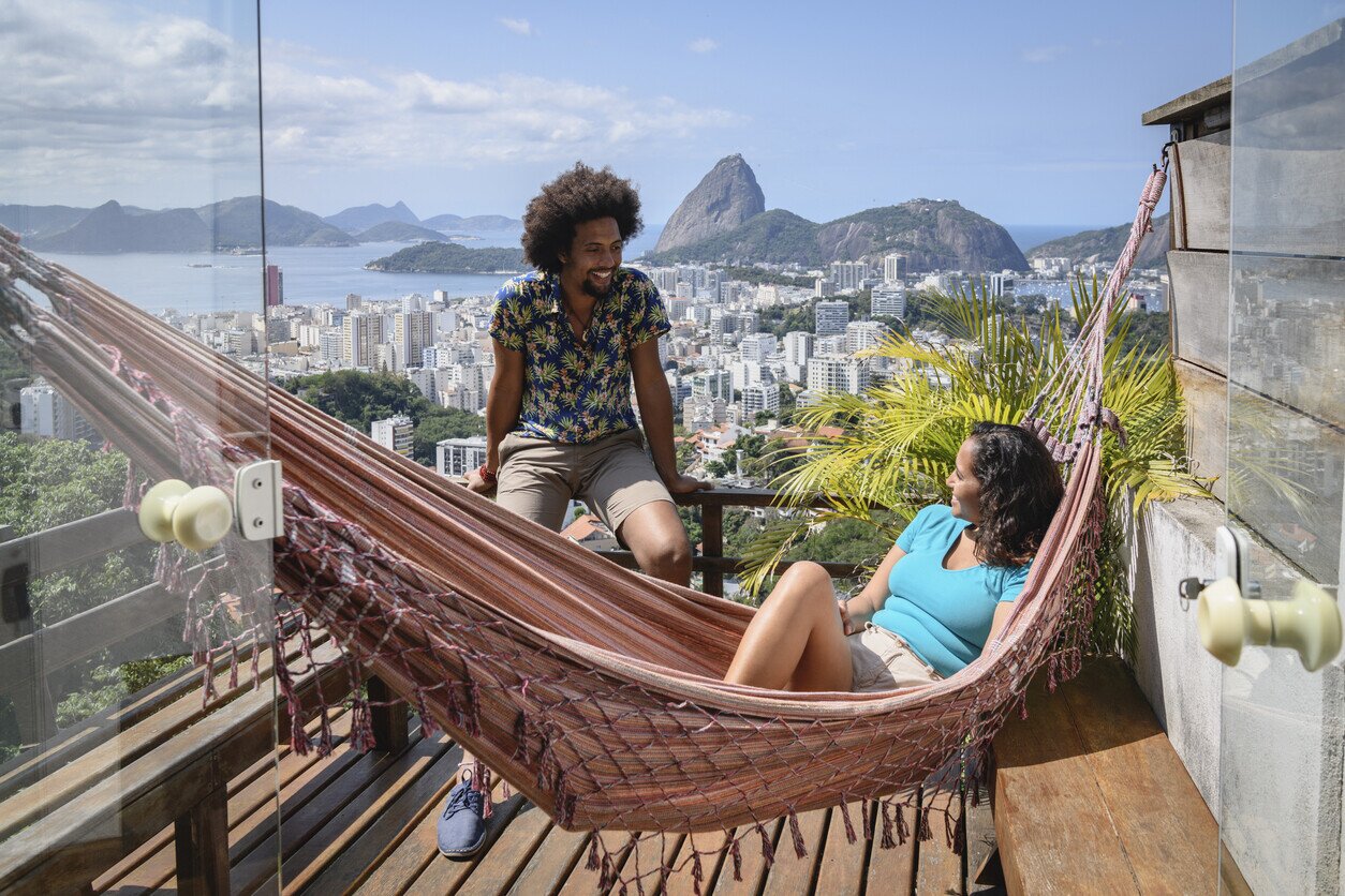 Freunde in Rio de Janeiro