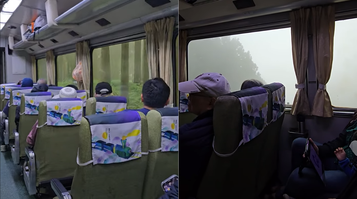 Return trip to Chiayi on the Alishan Forest Express