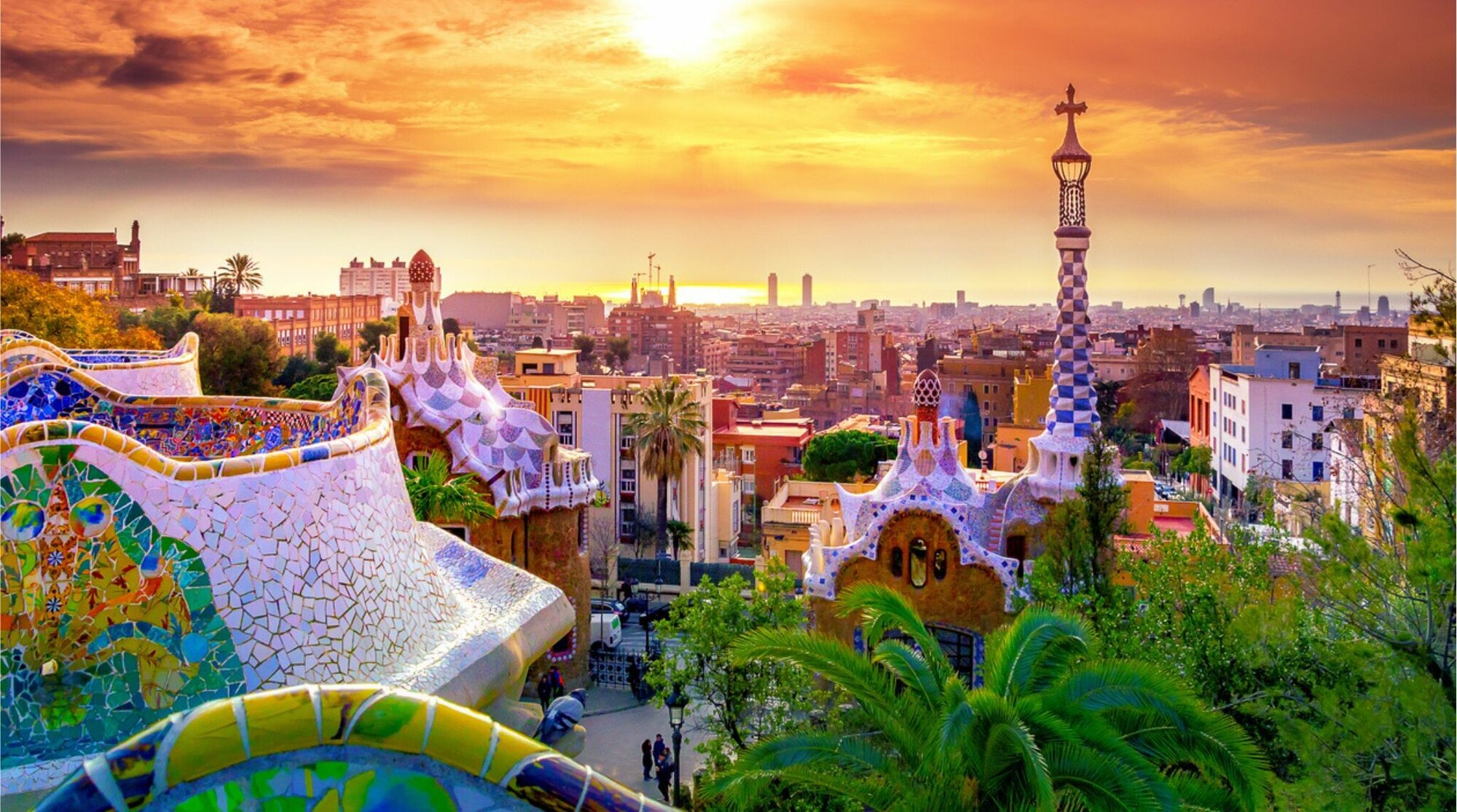 Paisagem de Barcelona, Espanha