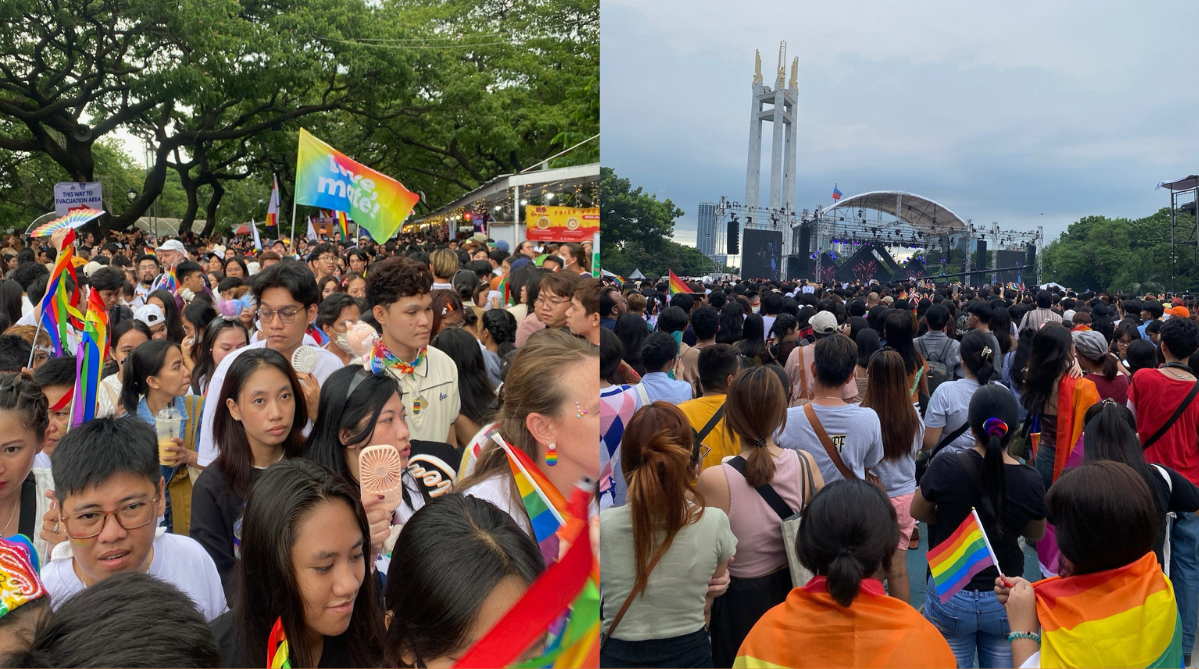 Attendees at Metro Manila Pride