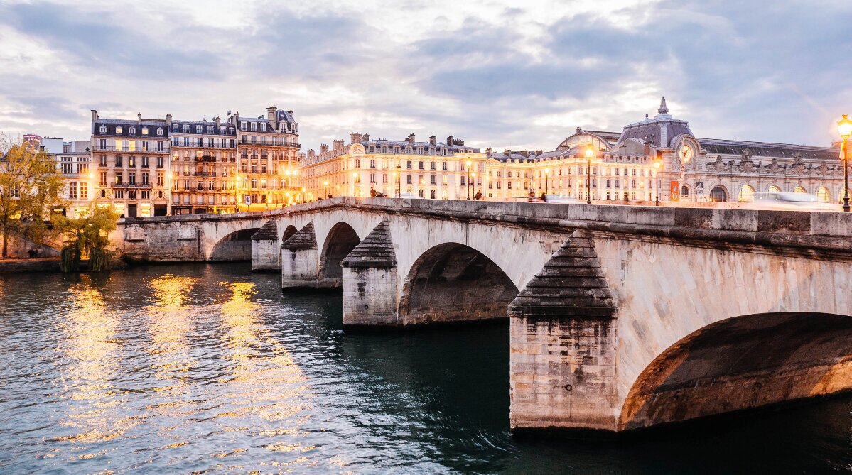 Bridge over the Seine, Paris