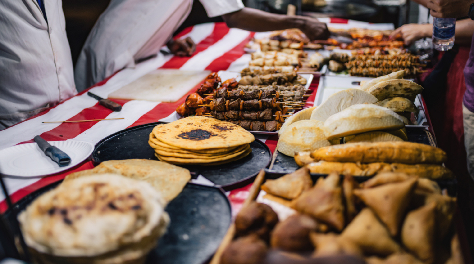 Streetfod a Zanzibar