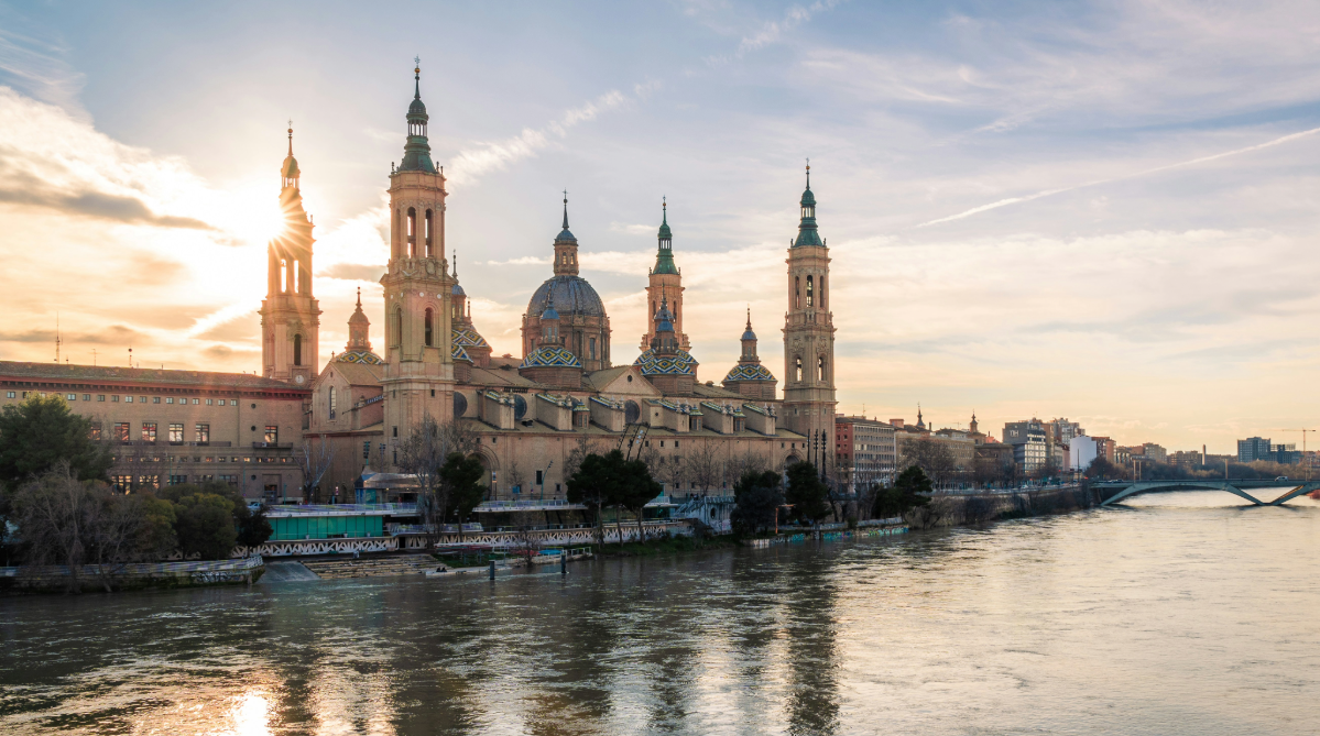 Zaragoza waterfront