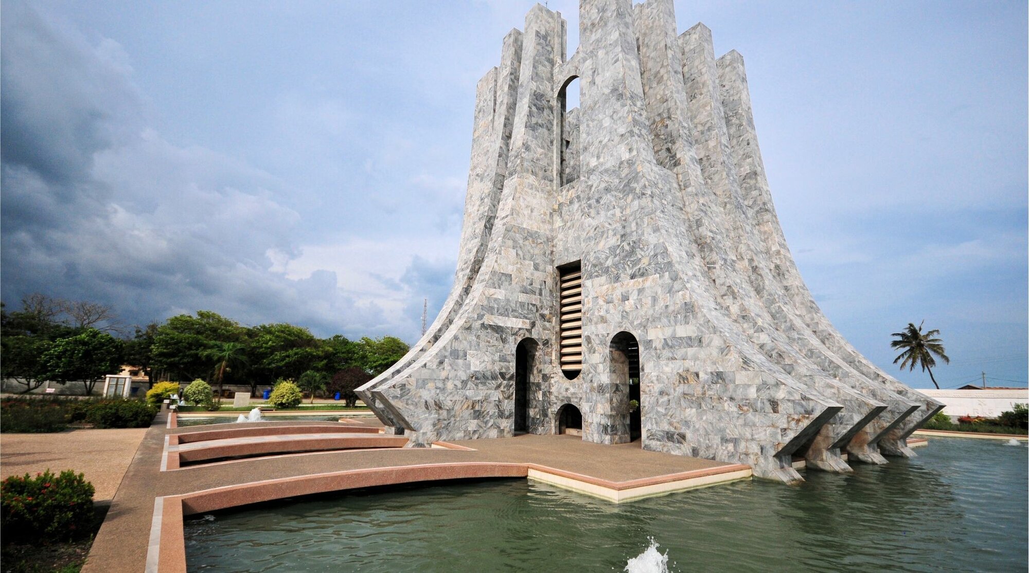 أكرا حديقة كوامي نكروما في غانا