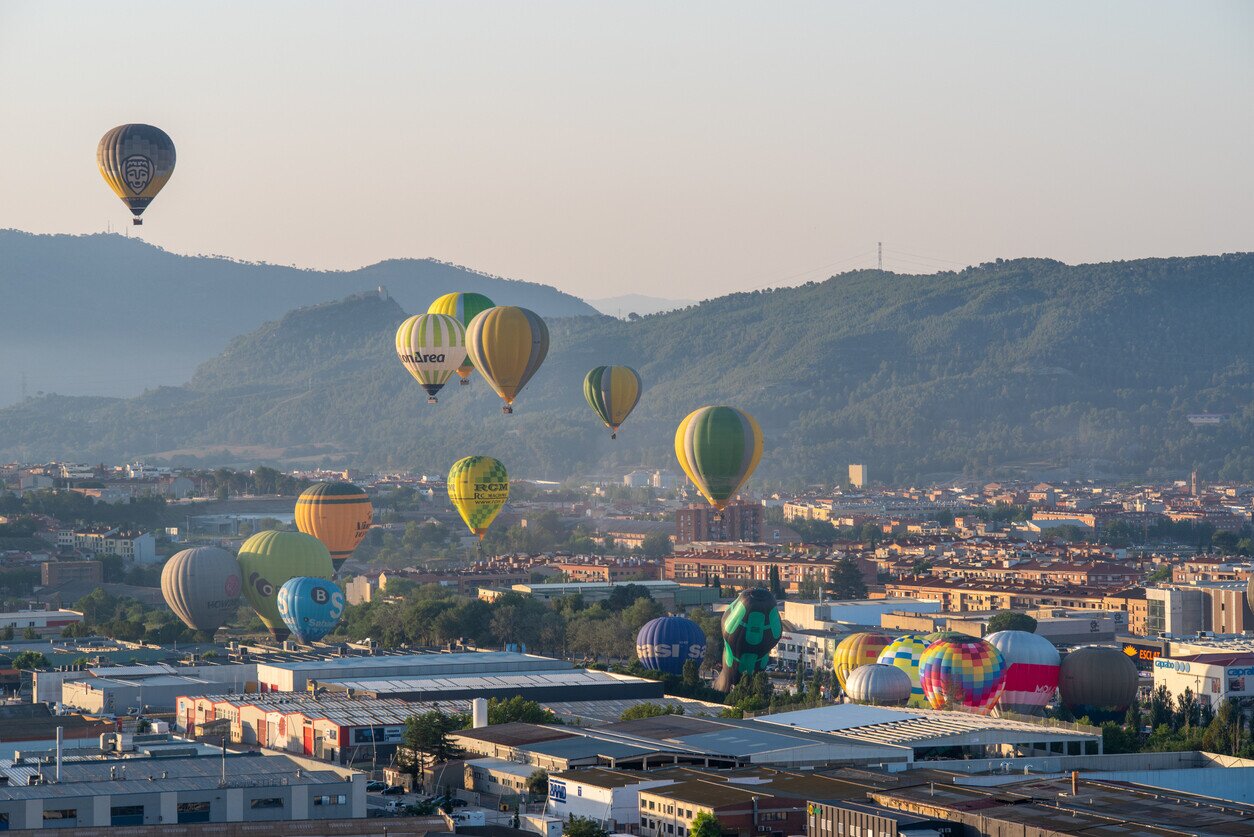 European Balloon Festival in Igualada