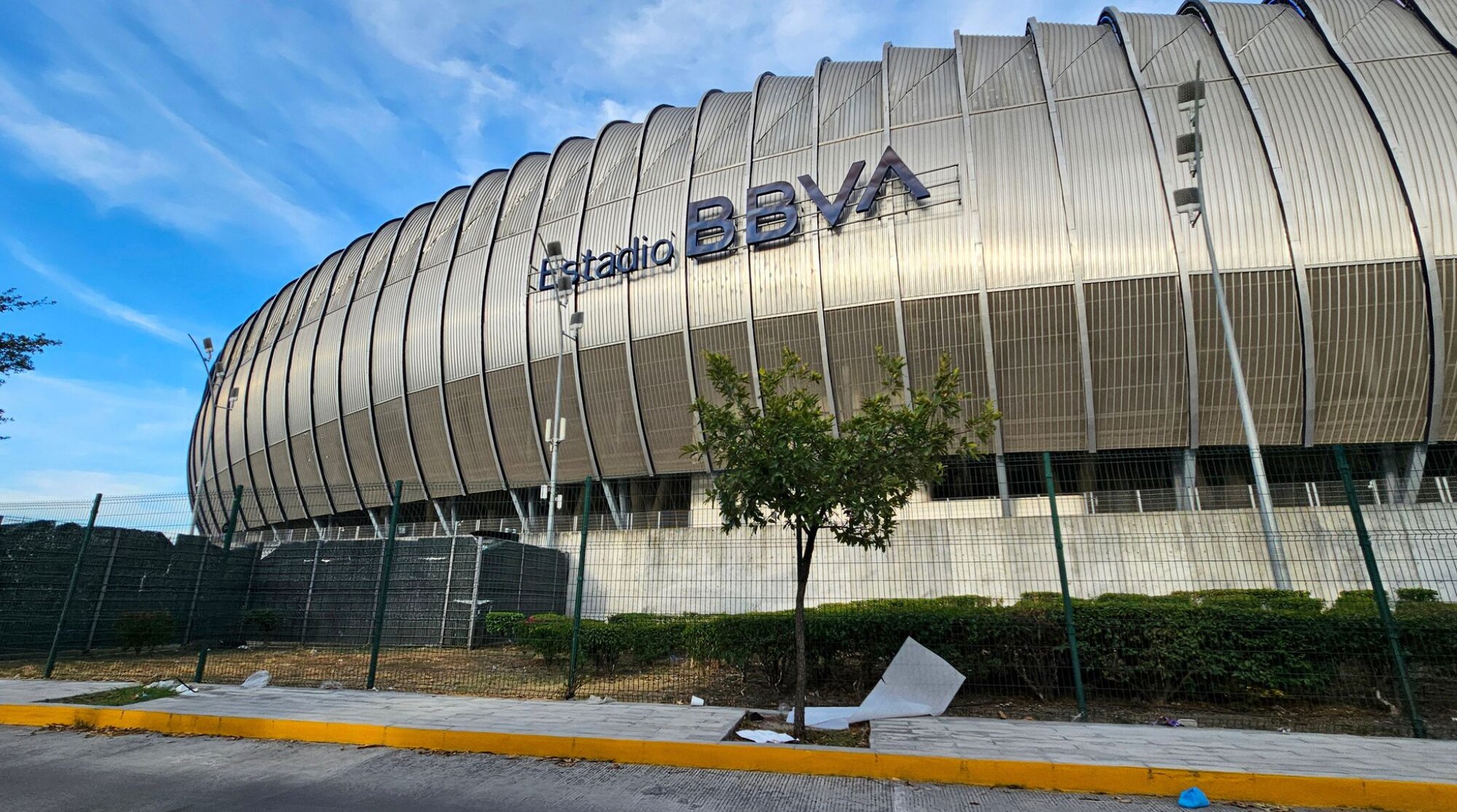 Das Estadio BBVA als einer der Spielorte in Mexiko