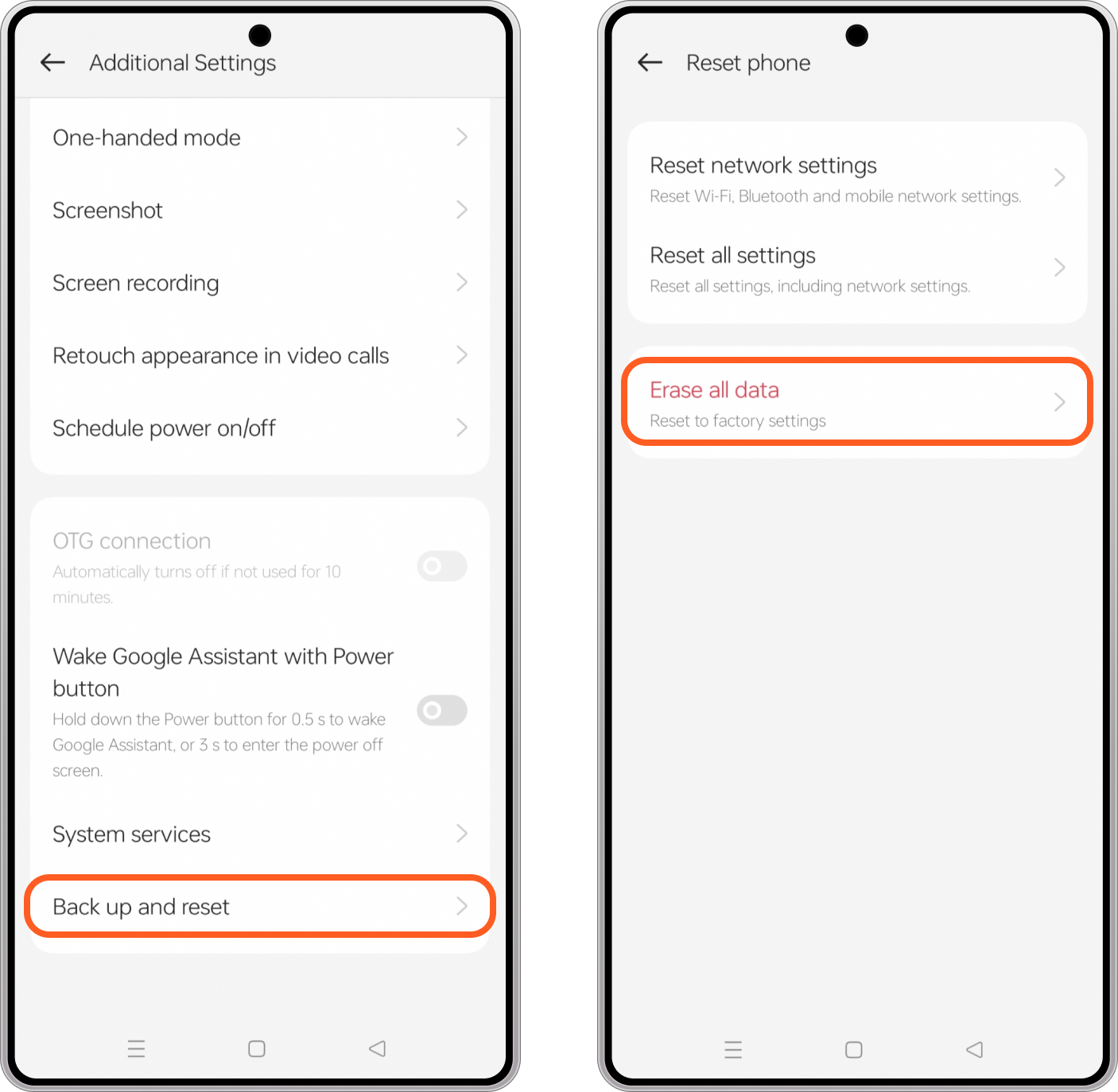 How to Wipe Data on an Oppo