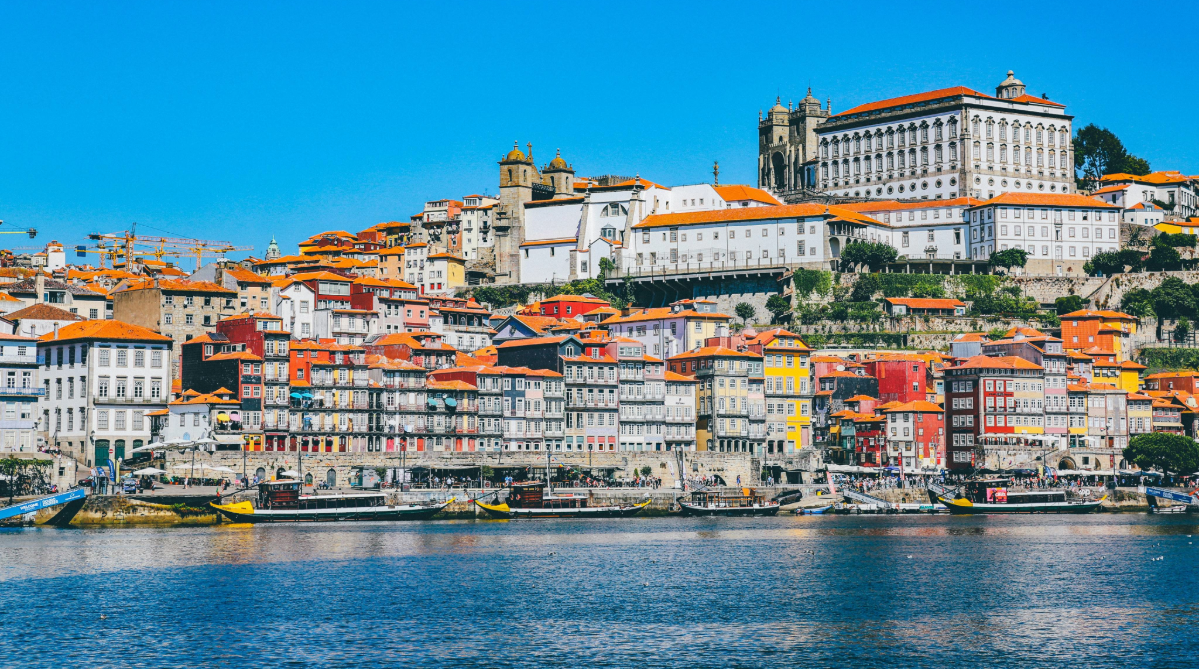 Skyline of Porto, Portugal
