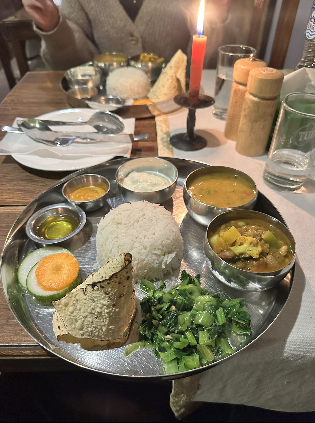 Dal Bhat and other foods in Nepal