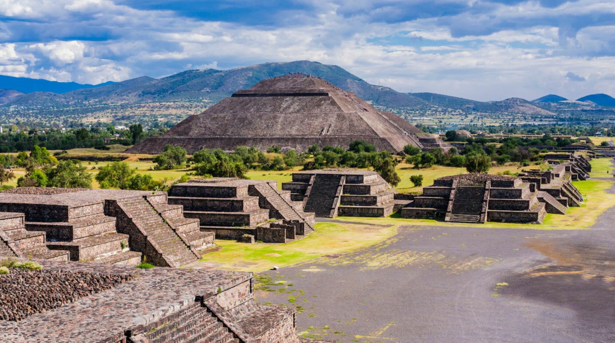 vue de Teotihuacan