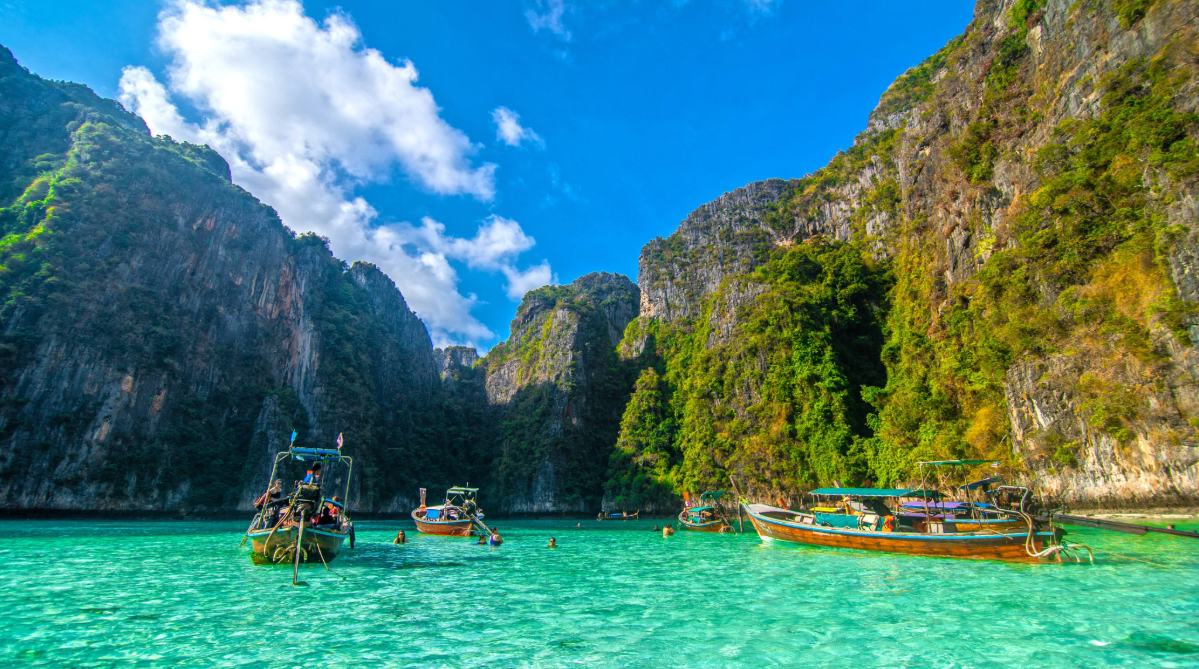 Pileh Lagoon, Phi Phi islands, Thailand