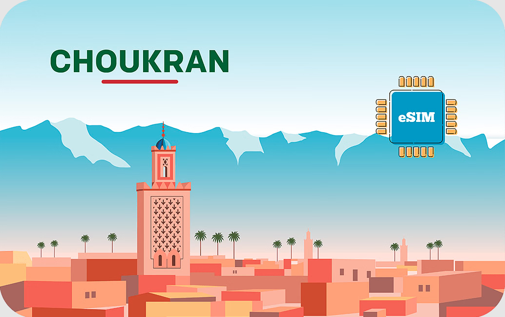 forfaits esim pour le maroc avec airalo (esim locale)