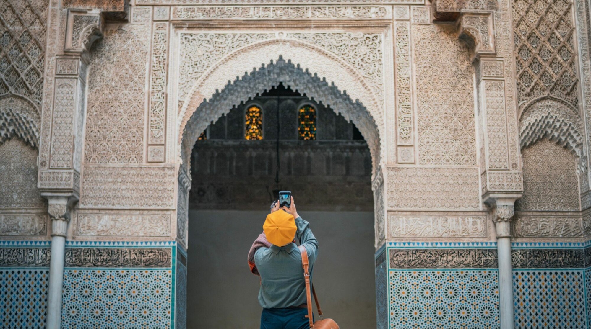 touriste au maroc en avril