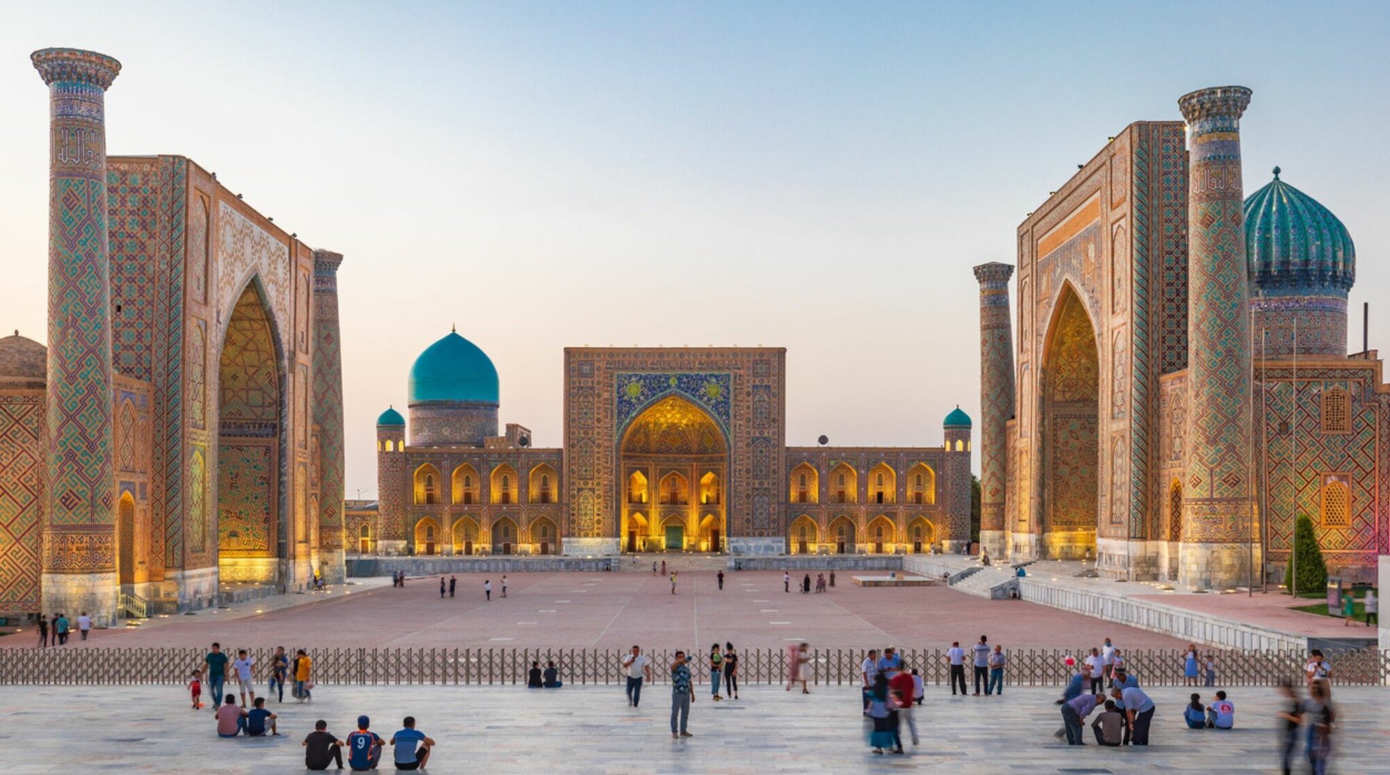 Samarcande, sur la route du train orient silk road express