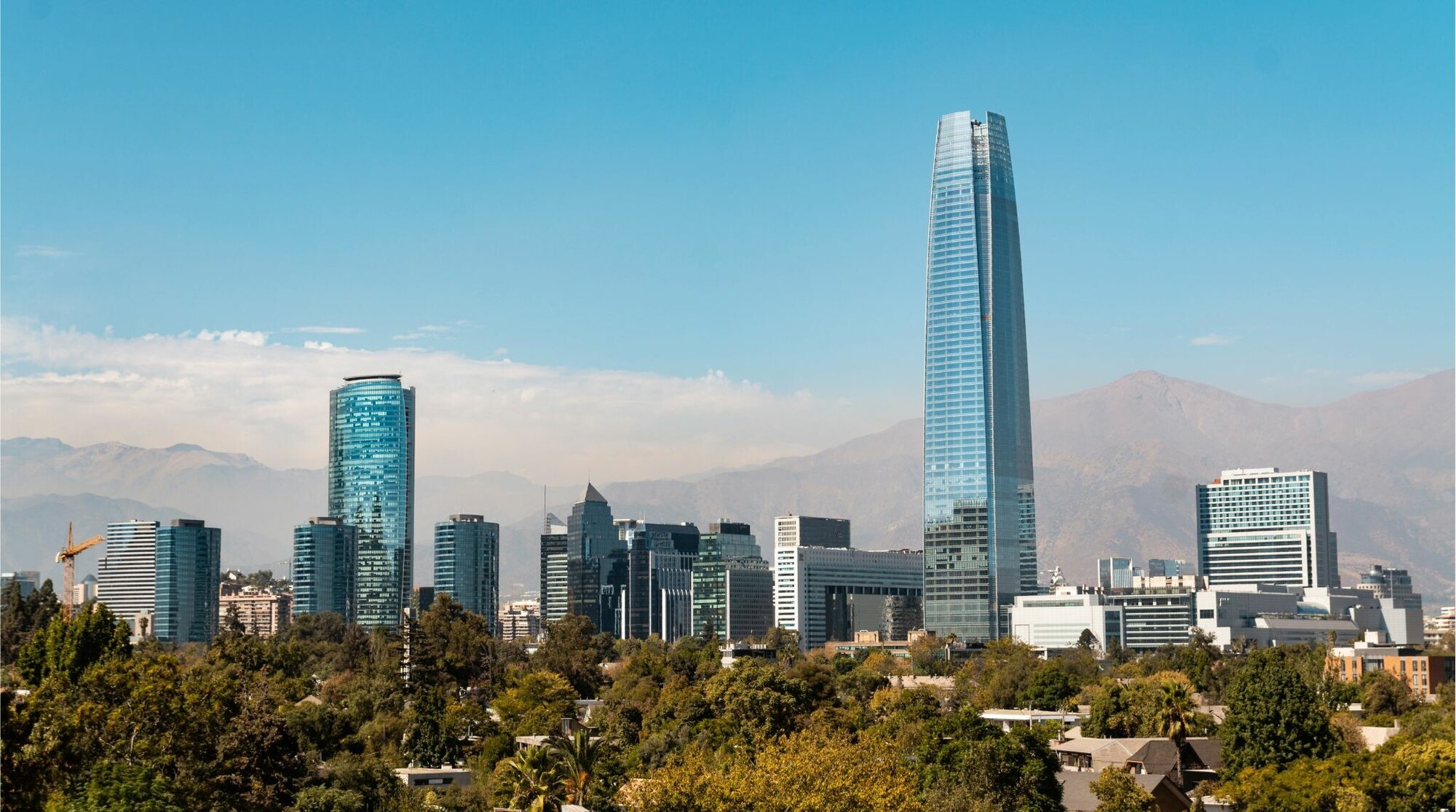 Paisagem Santiago do Chile