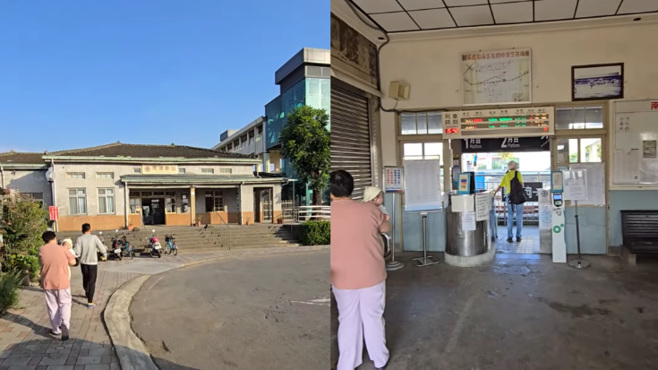 Nanjing railway station (南靖車站).