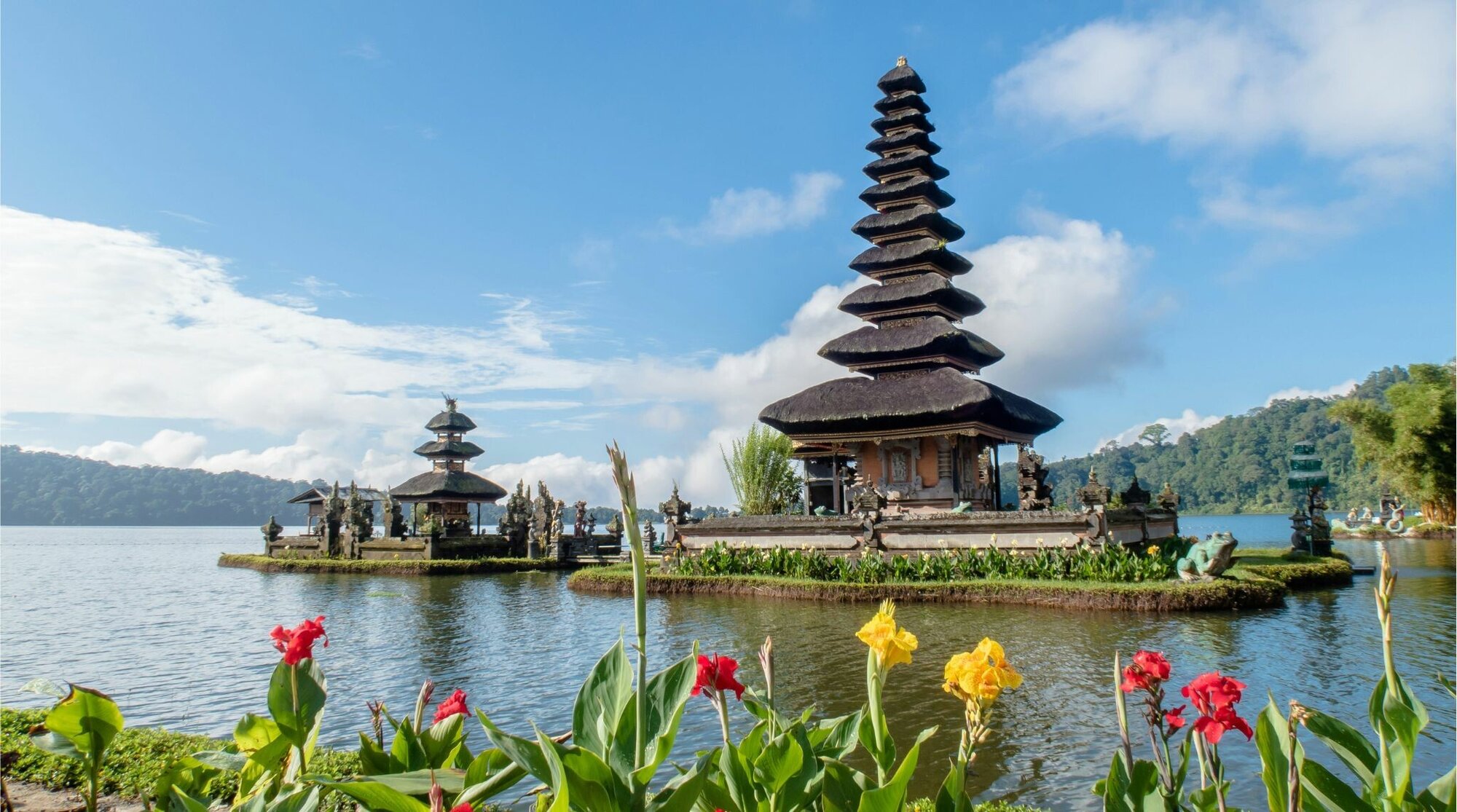 Templo em Bali, indonesia