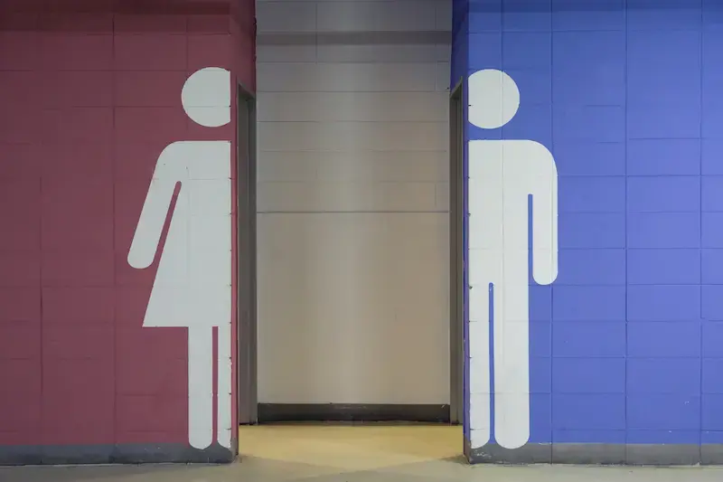 韓国旅行のマナー：公衆トイレの男女サイン