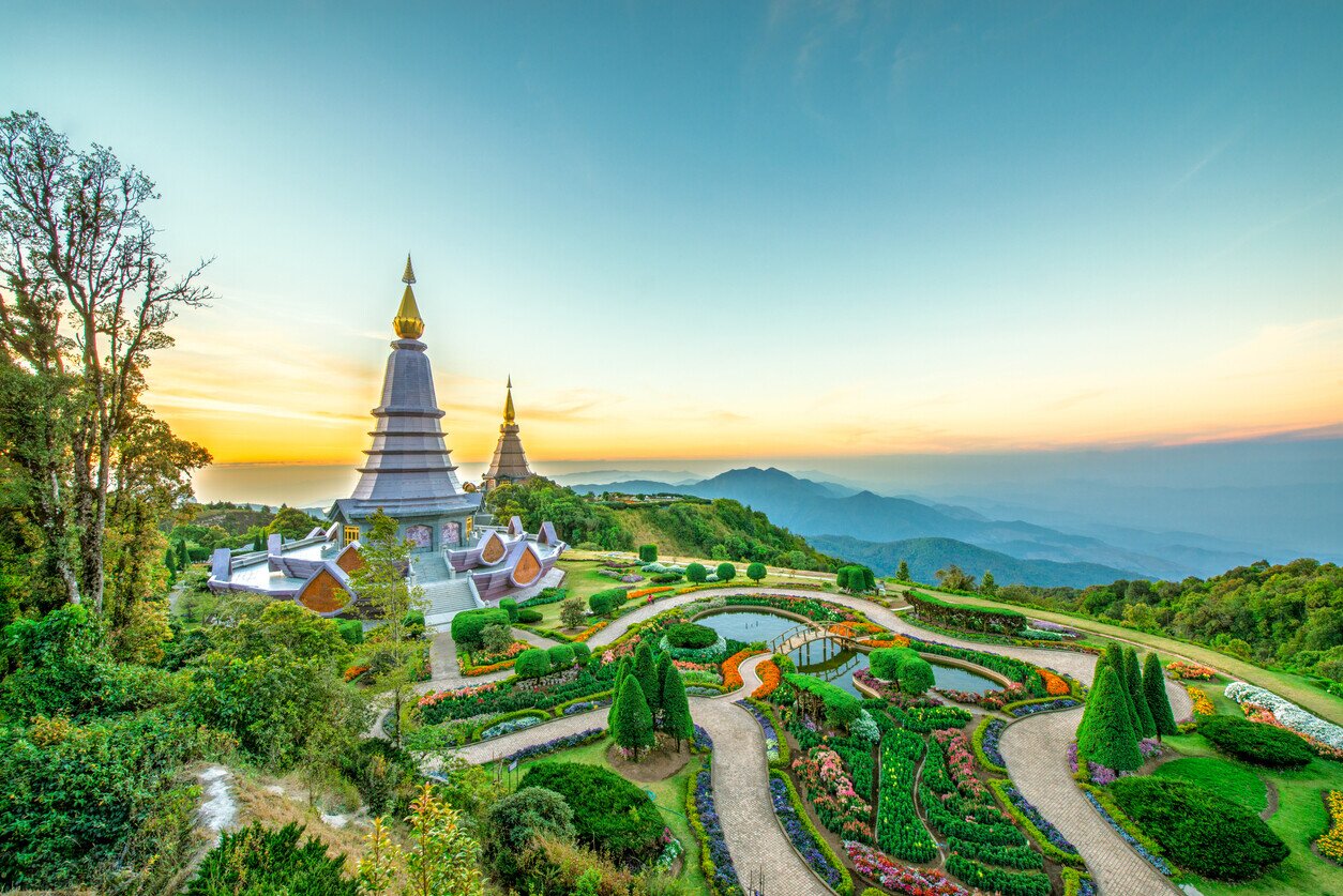 Doi Inthanon a Chiang Mai, Thailandia