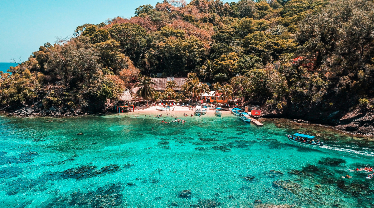 Beach in Honduras