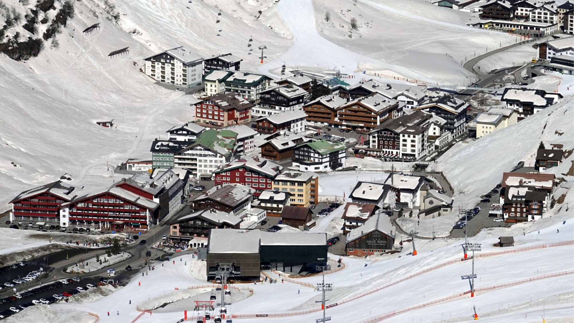 Sciare a St. Anton, Austria