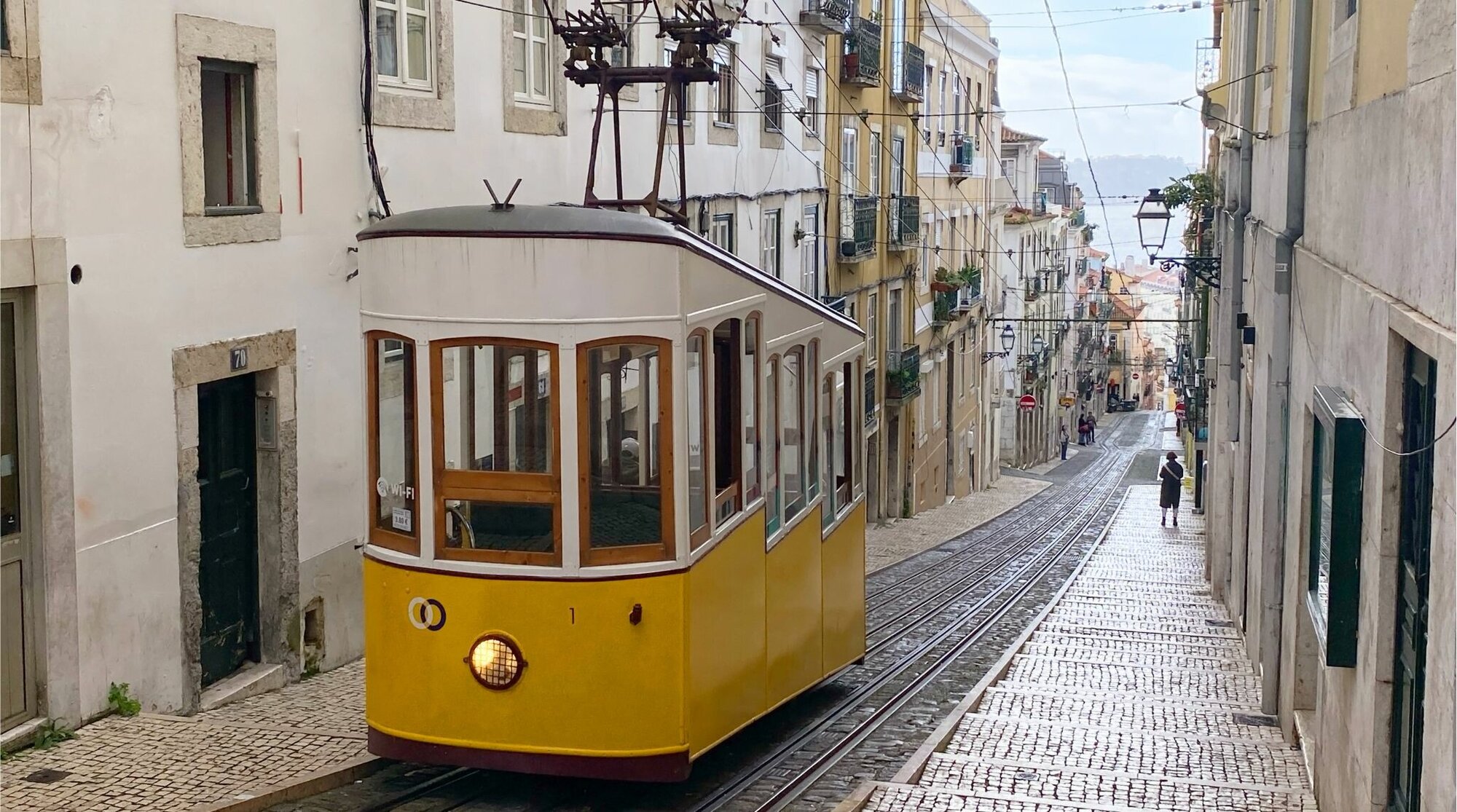 Bondinho em Lisboa, portugal
