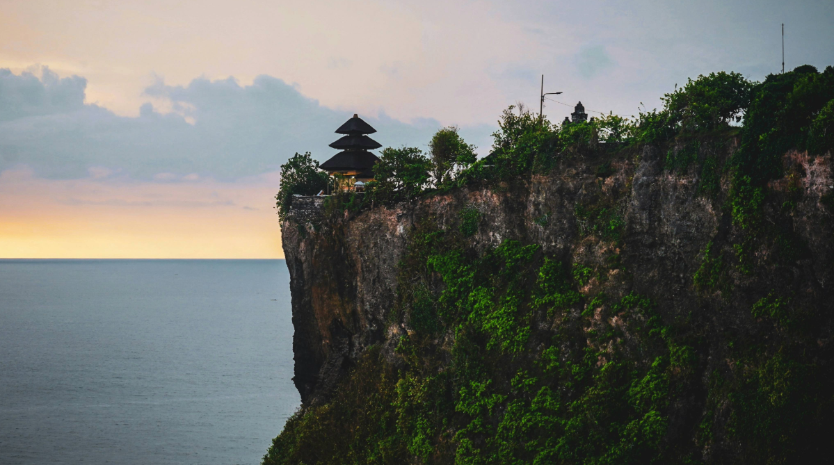 View of Uluwatu Temple, Bali