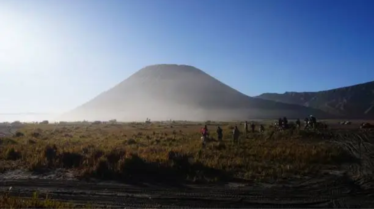 Sea of Sand near Mount Bromo