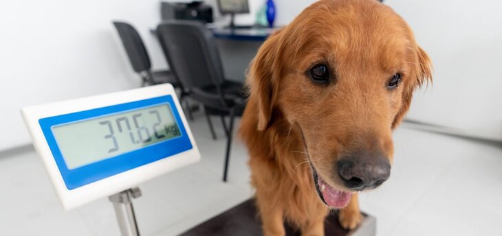 golden retriever weight management for torn acl