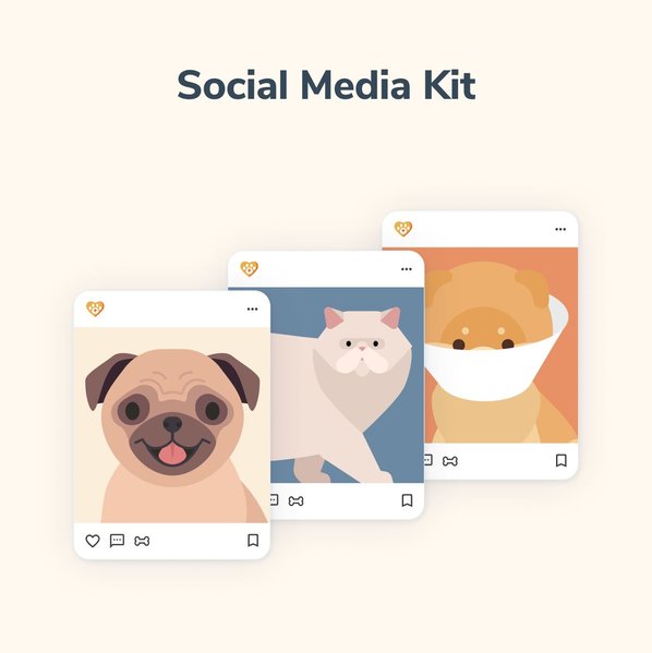 veterinary social media kit
