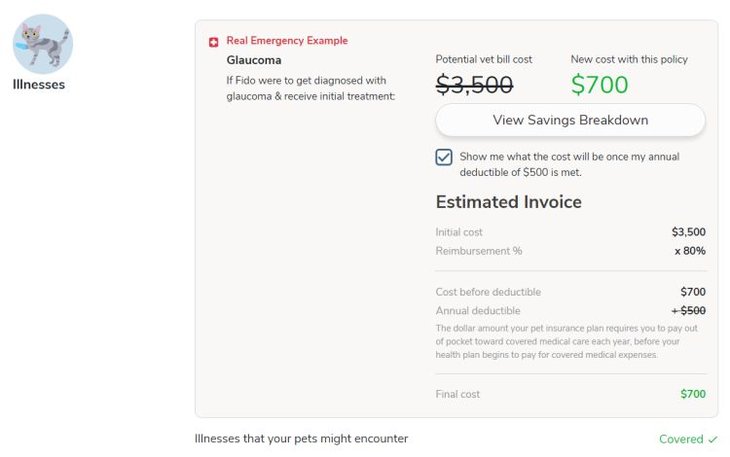 pet insurance coverage for glaucoma