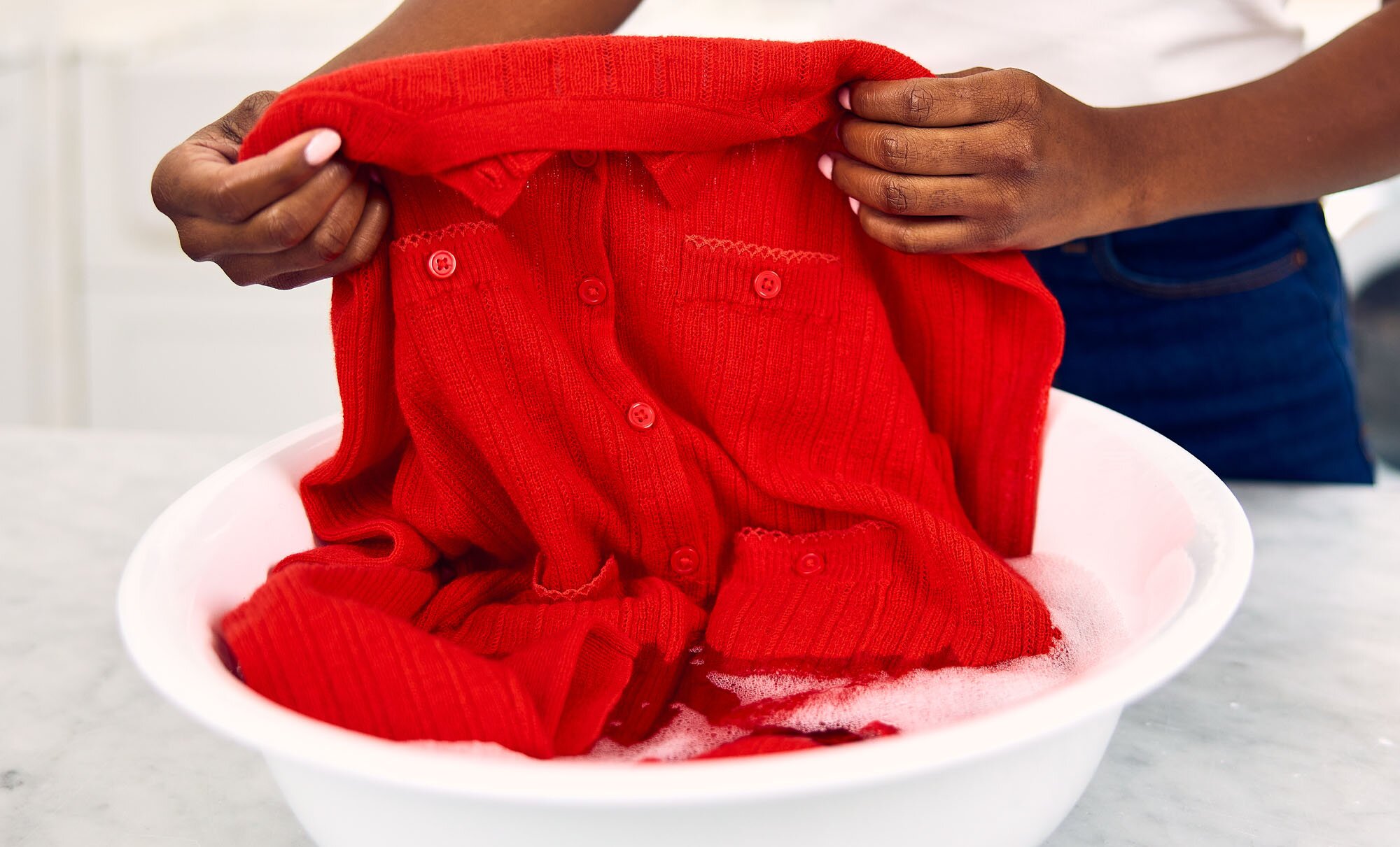 washing cashmere sweater