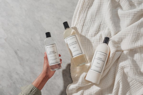 The Laundress products in laundry room