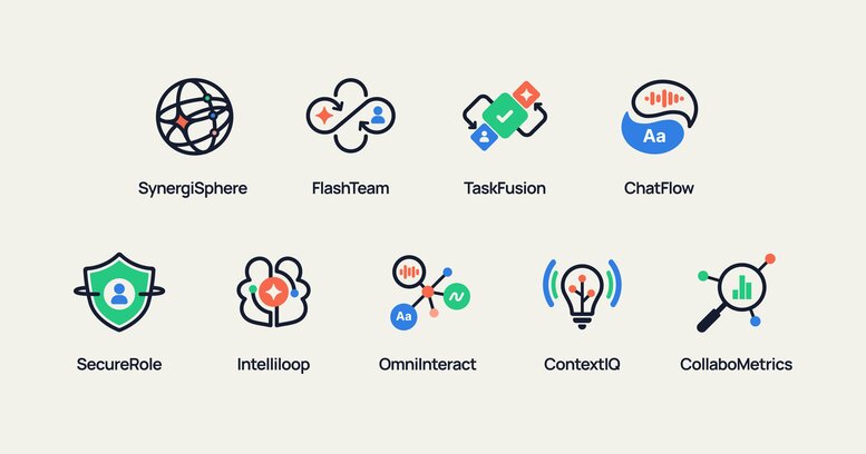 Graphic showing interplay between chat and task, plug-ins, reusable components