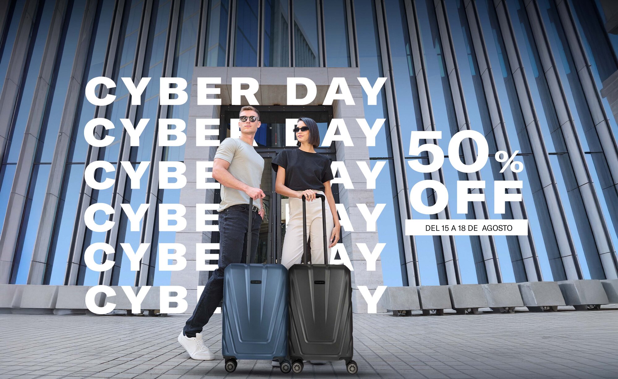 CYBER DAY SAMSONITE AGOSTO