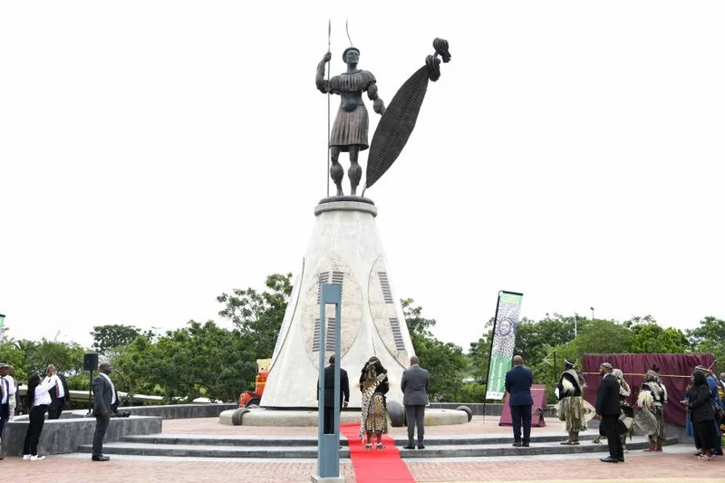 King Shaka statue and cultural monument