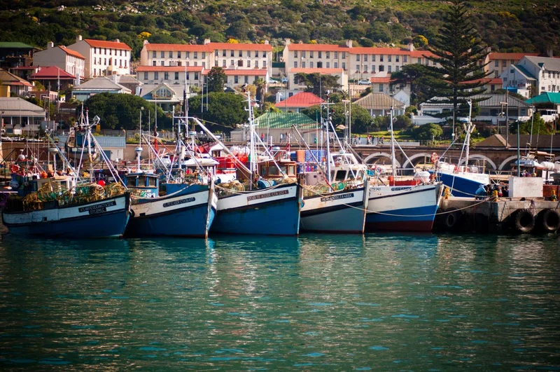 Kalk Bay fishing boats and harbor