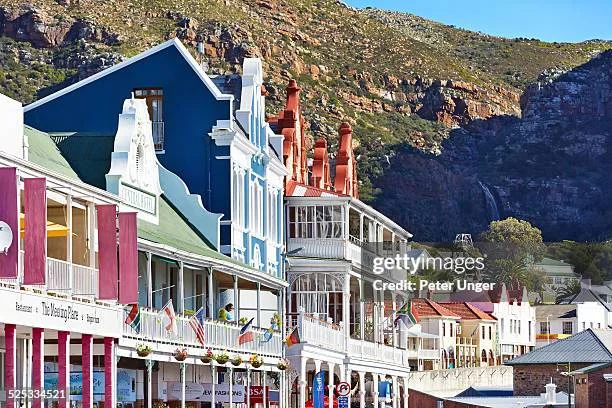 Fish Hoek colorful coastal town