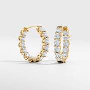 blue sapphire earrings