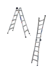 Cosco 2-in-1 Aluminum Ladder