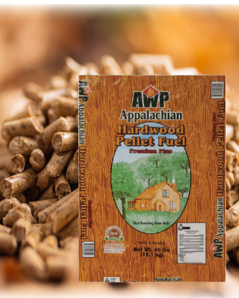 Premium Hardwood Pellet Fuel Only $329 Per Ton or $6.58 Per Bag