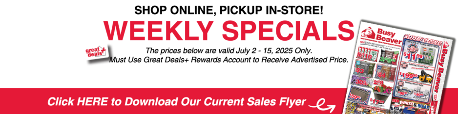Click Here to Download Our Current Sales Flyer
