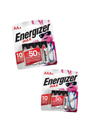 4-Pack Energizer Batteries